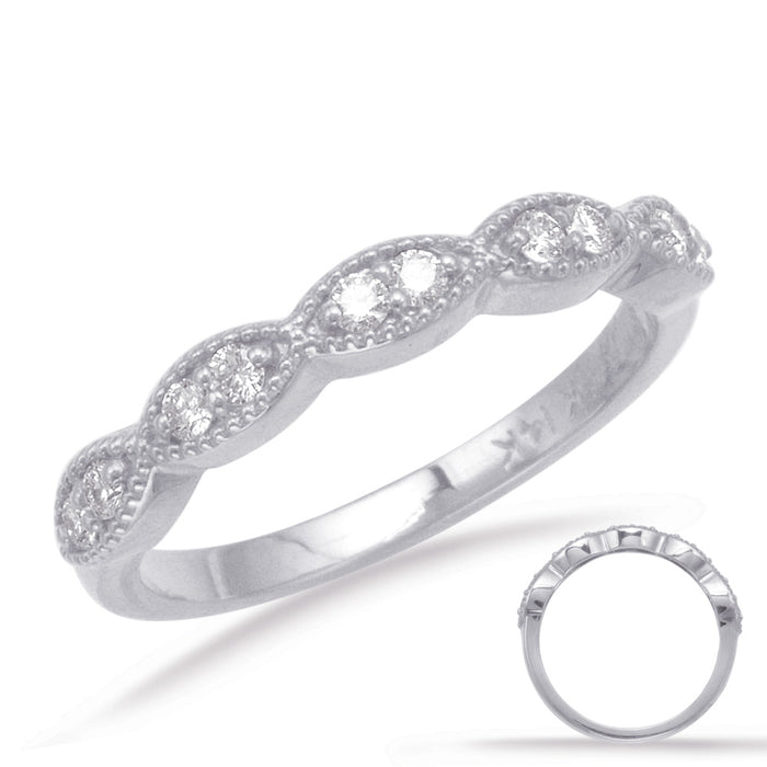 White Gold Matching Band