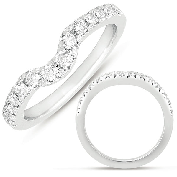White Gold Wedding Band