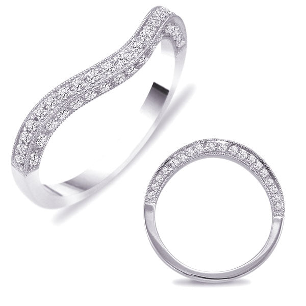 White Gold Matching Band