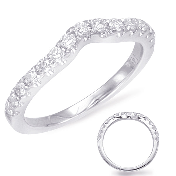 White Gold Wedding Band