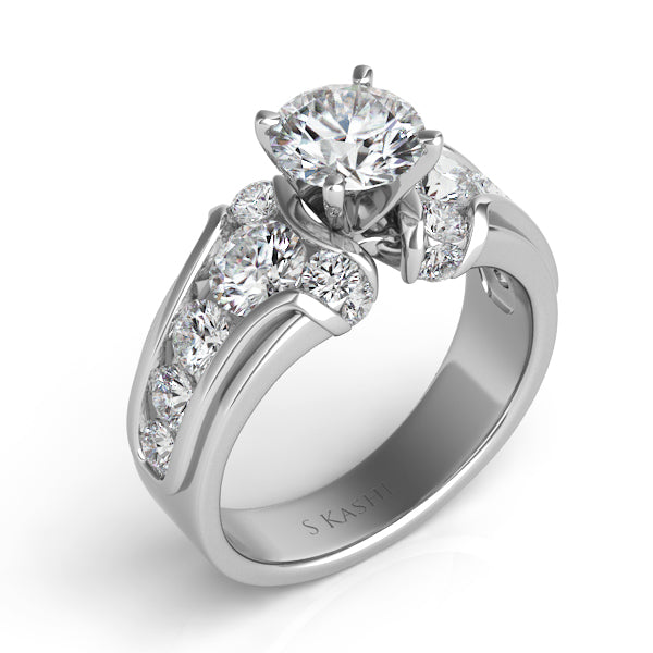 White Gold Engagement Ring