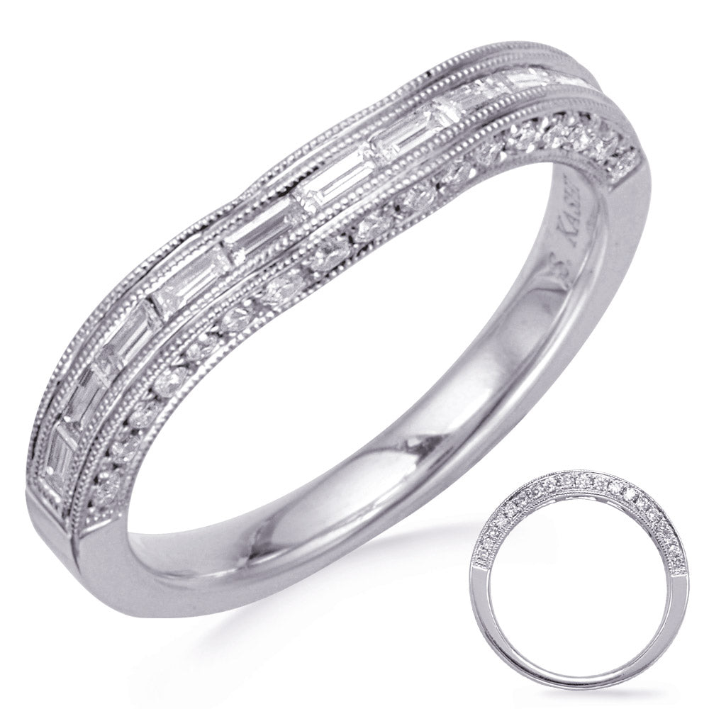 White Gold Wedding Band