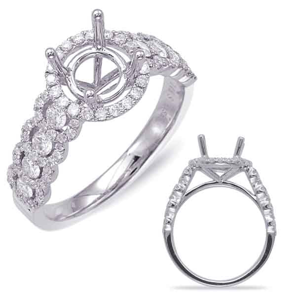 White Gold Engagement Ring