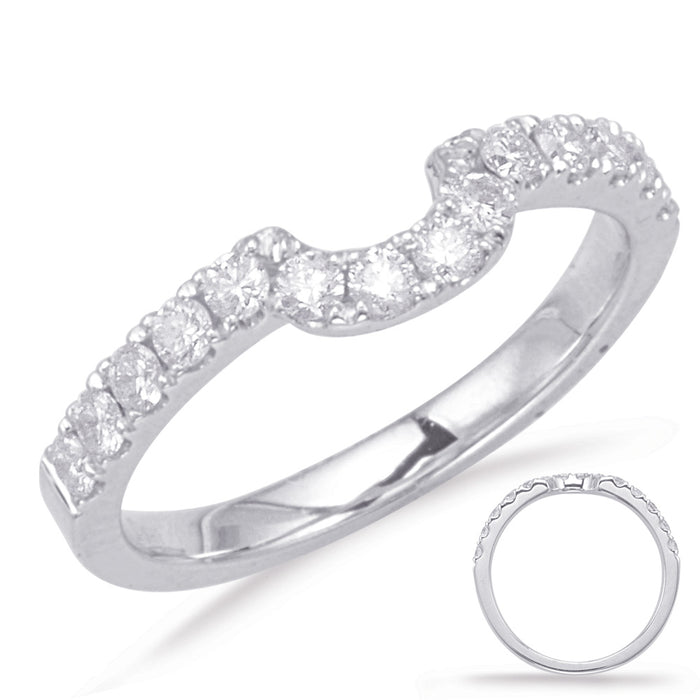 White Gold Matching Band