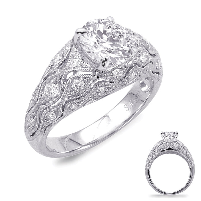 White Gold Engagement Ring