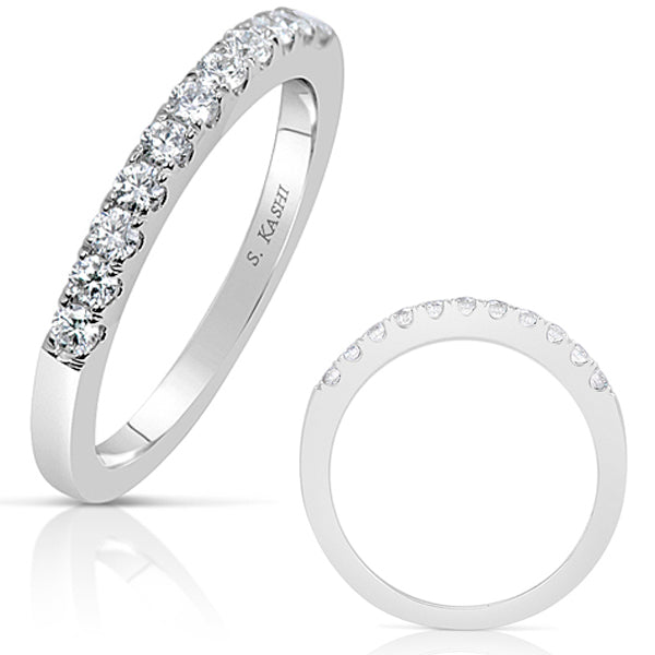 White Gold Wedding Band