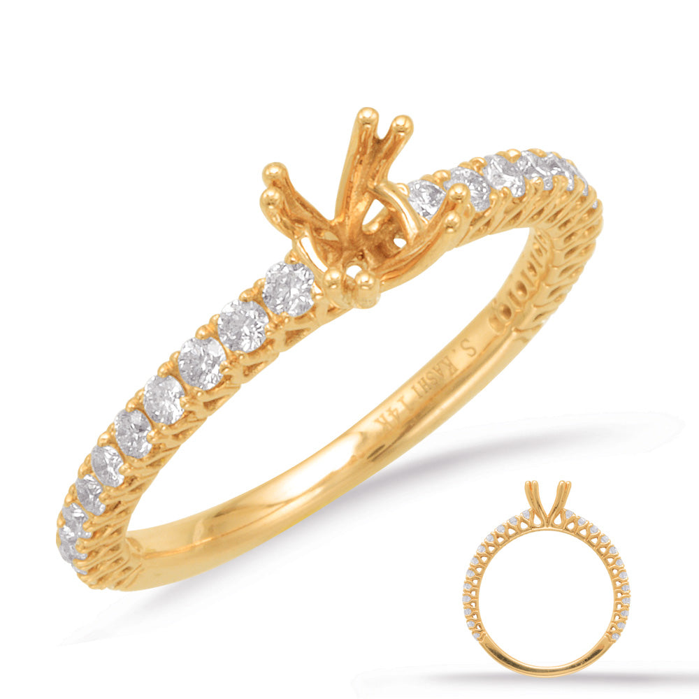Yellow Gold Engagement Ring