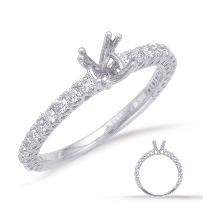 White Gold Engagement Ring