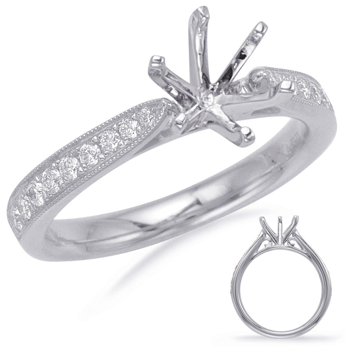 White Gold Engagement Ring