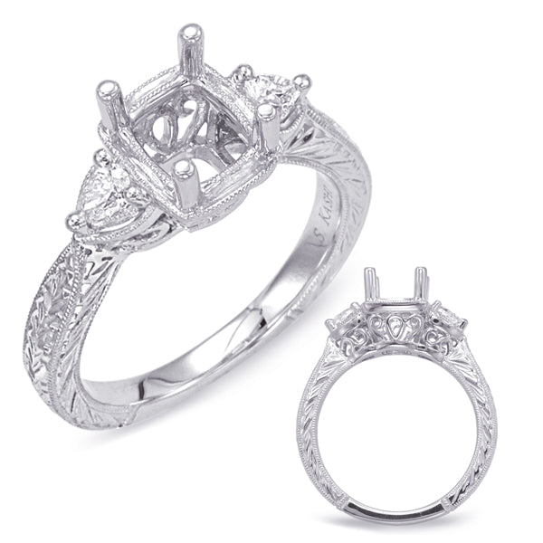 White Gold Engagement Ring