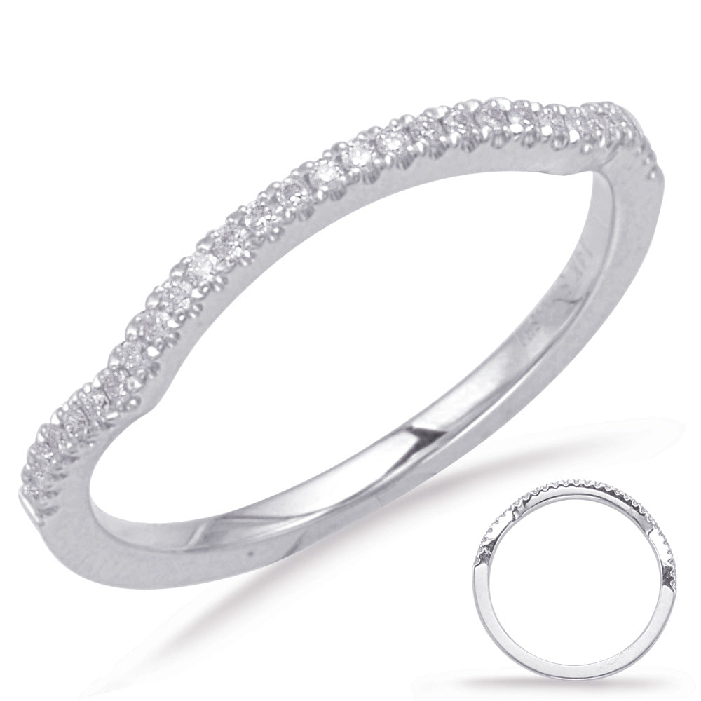 White Gold Matching Band