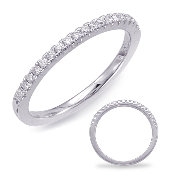 White Gold Matching Band