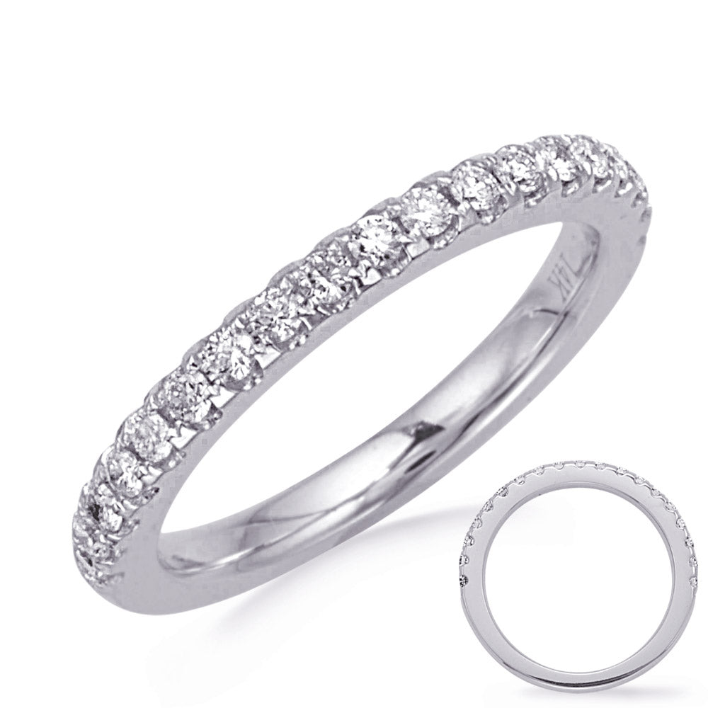 White Gold Wedding Band