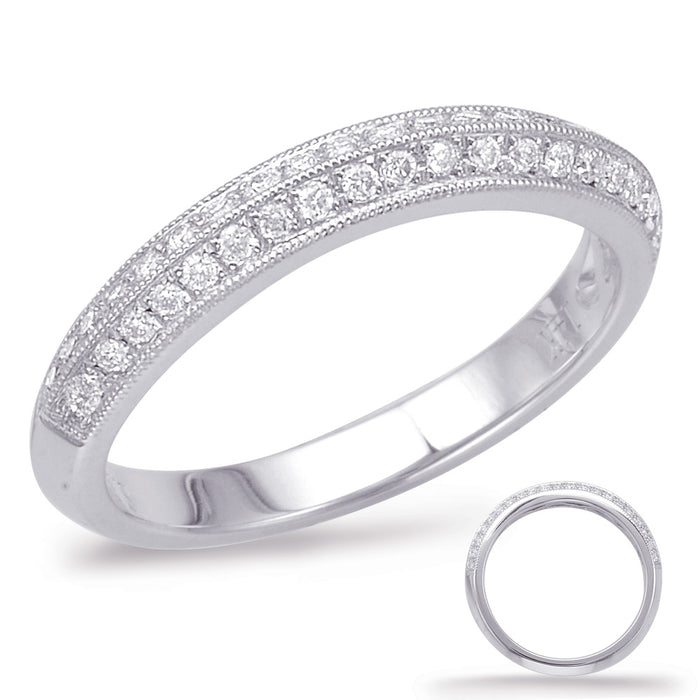 White Gold Matching Band