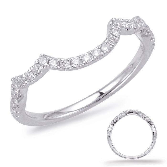 White Gold Matching Band