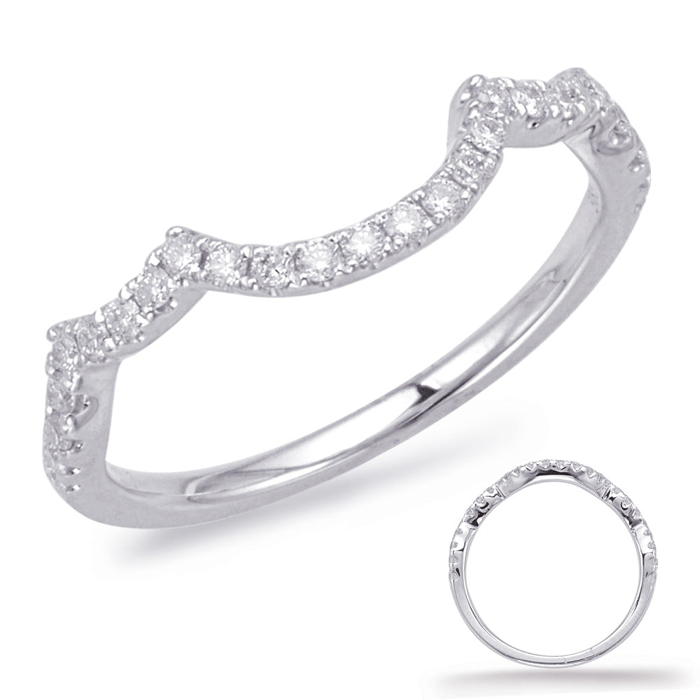 White Gold Matching Band