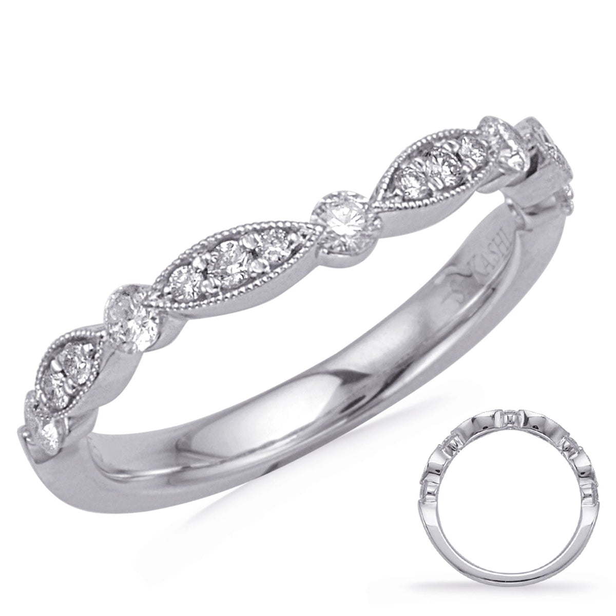 White Gold Diamond Band