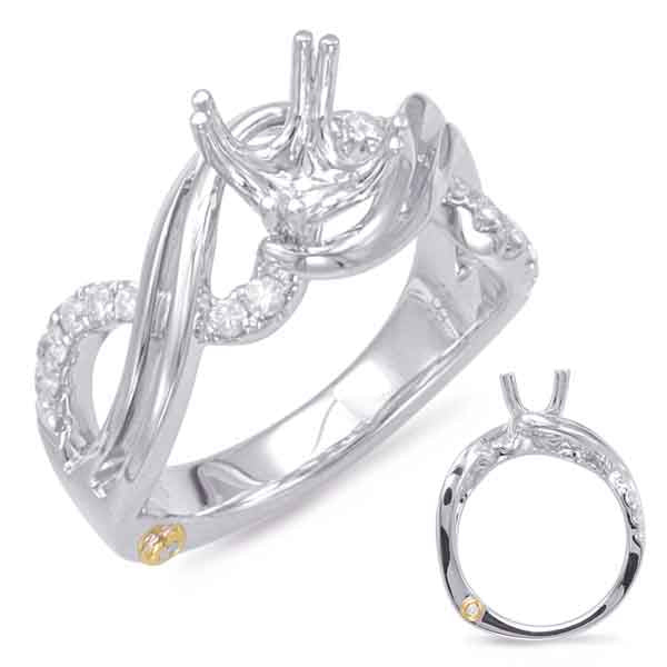 White Gold Engagement Ring