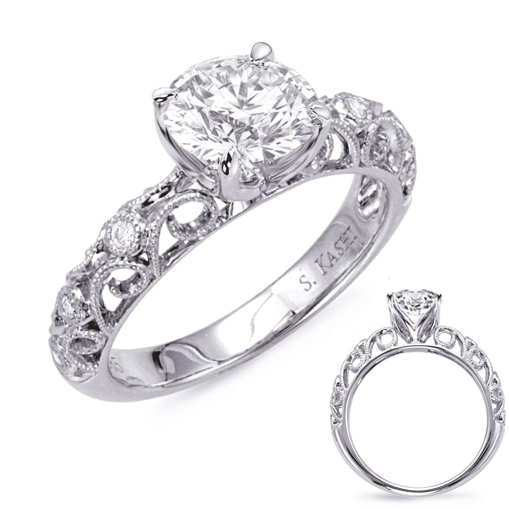 White Gold Engagement Ring