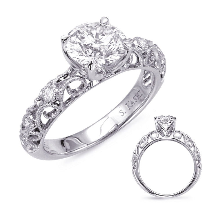 White Gold Engagement Ring