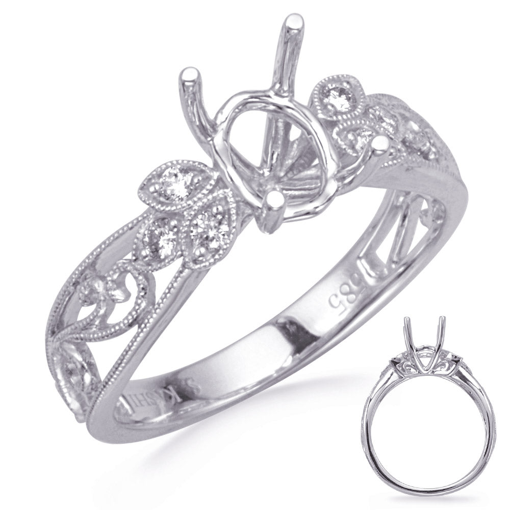 White Gold Engagement Ring