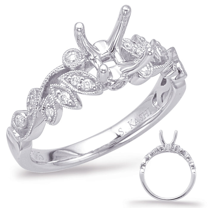 White Gold Engagement Ring