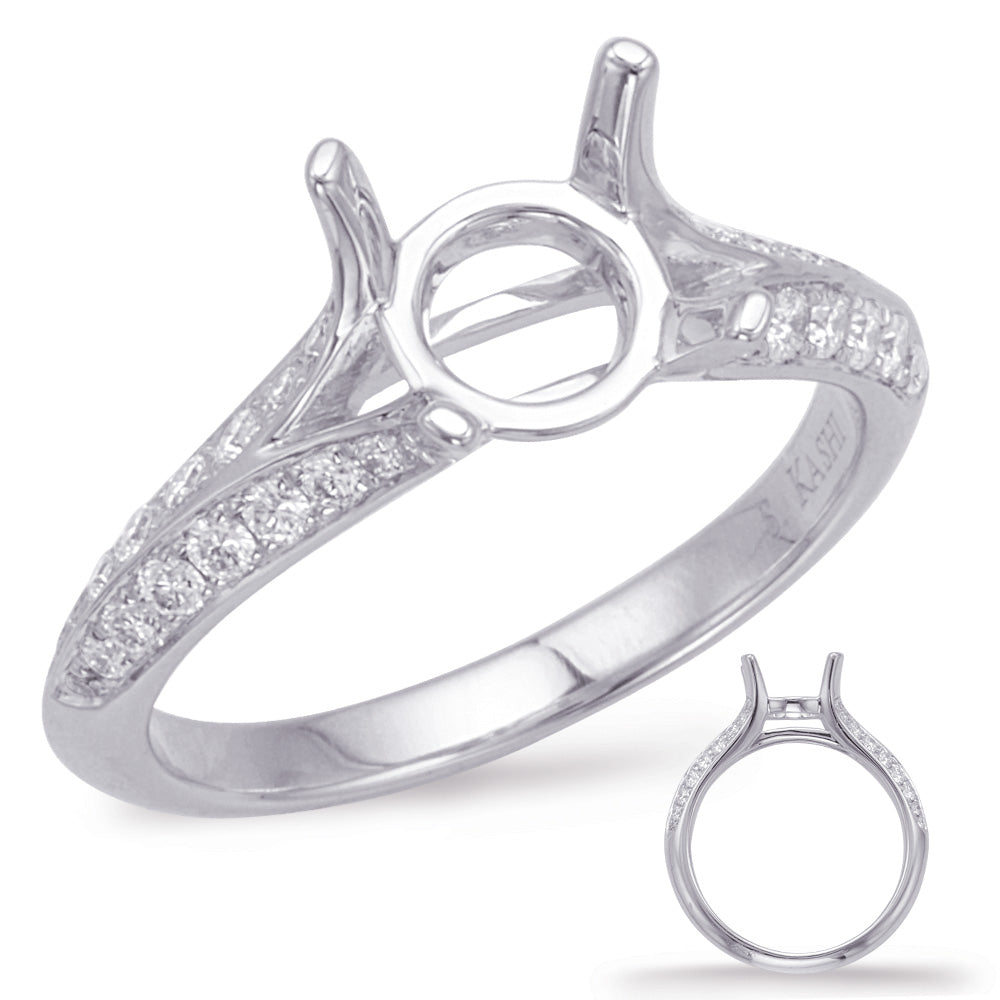 White Gold Engagement Ring
