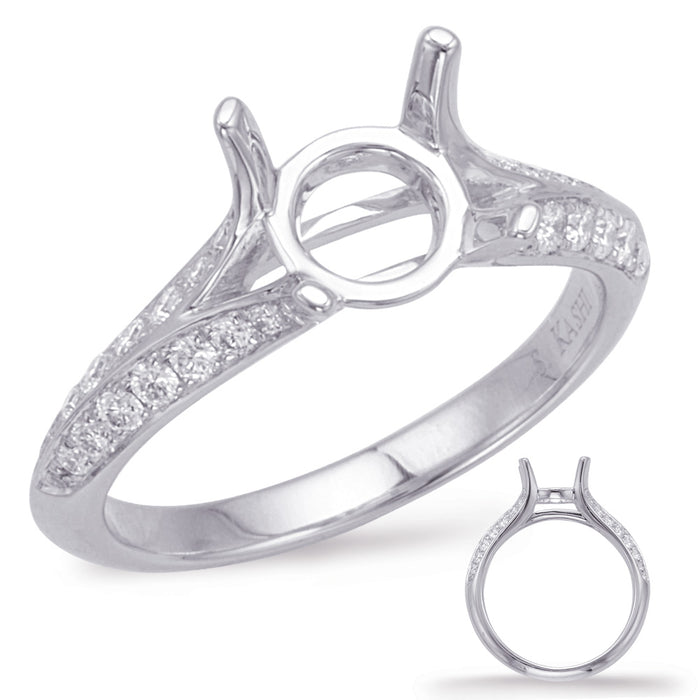 White Gold Engagement Ring
