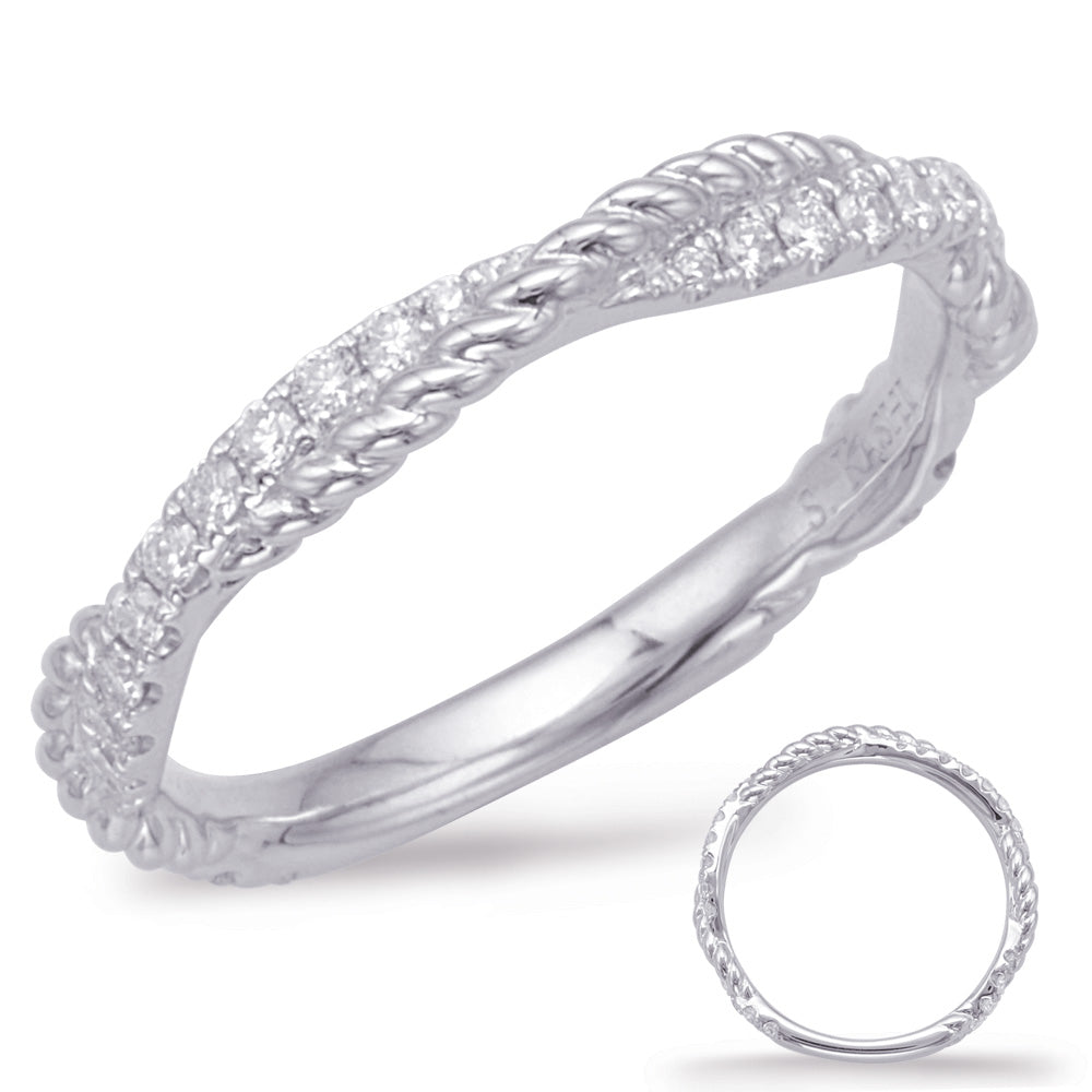 White Gold Matching Band