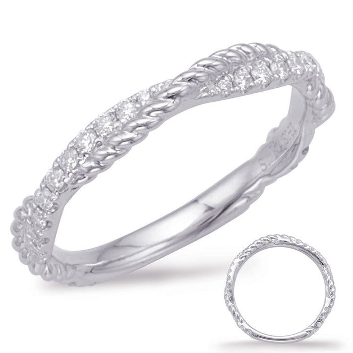 White Gold Matching Band