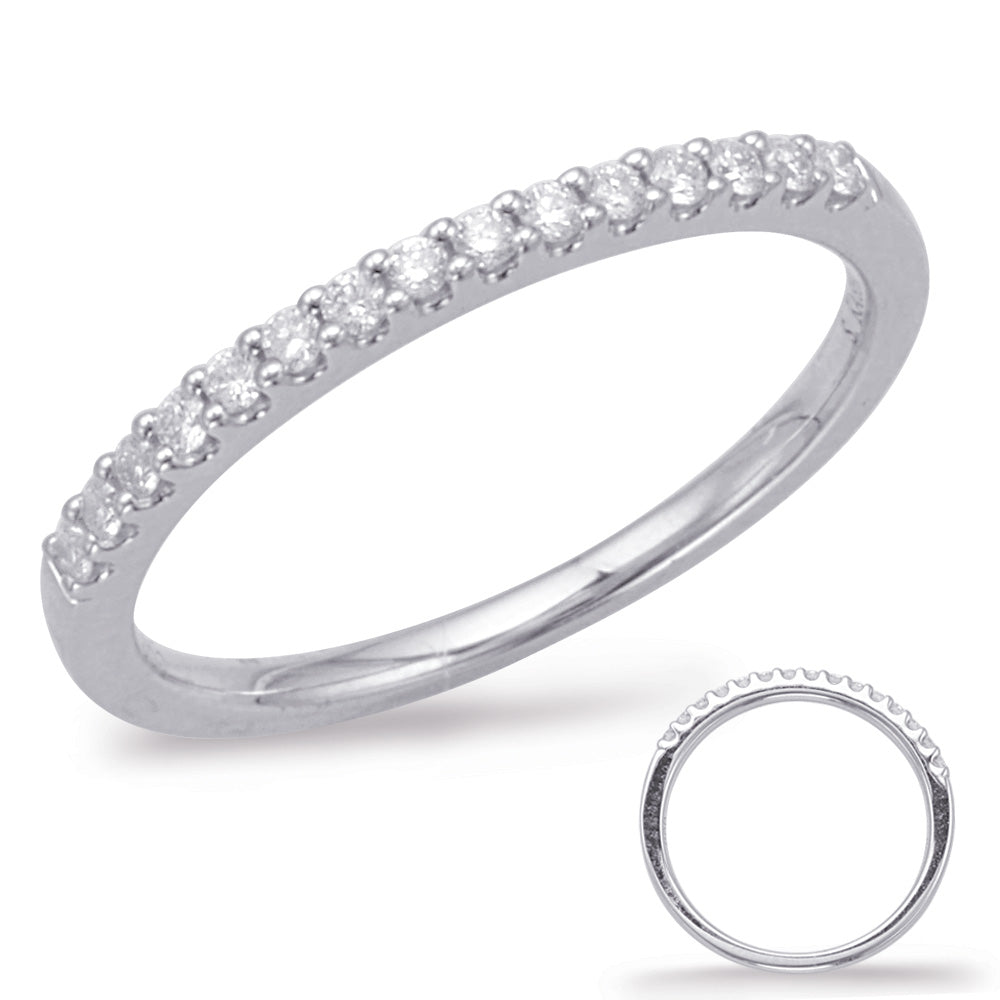 White Gold Matching Band