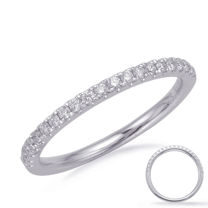 White Gold Matching Band