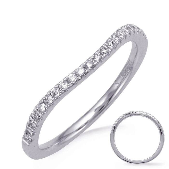 White Gold Wedding Band