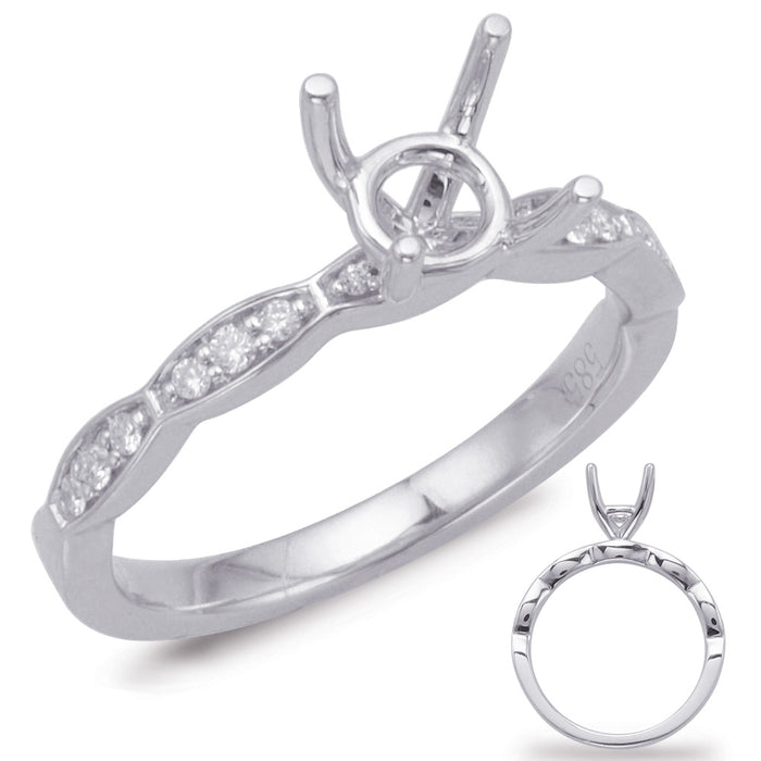 White Gold Engagement Ring