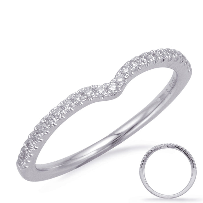 White Gold Matching Band