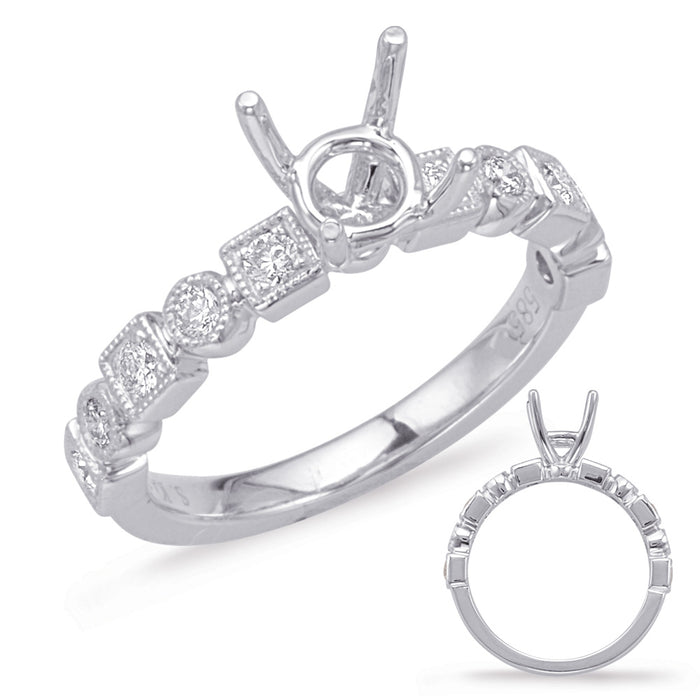 White Gold Engagement Ring