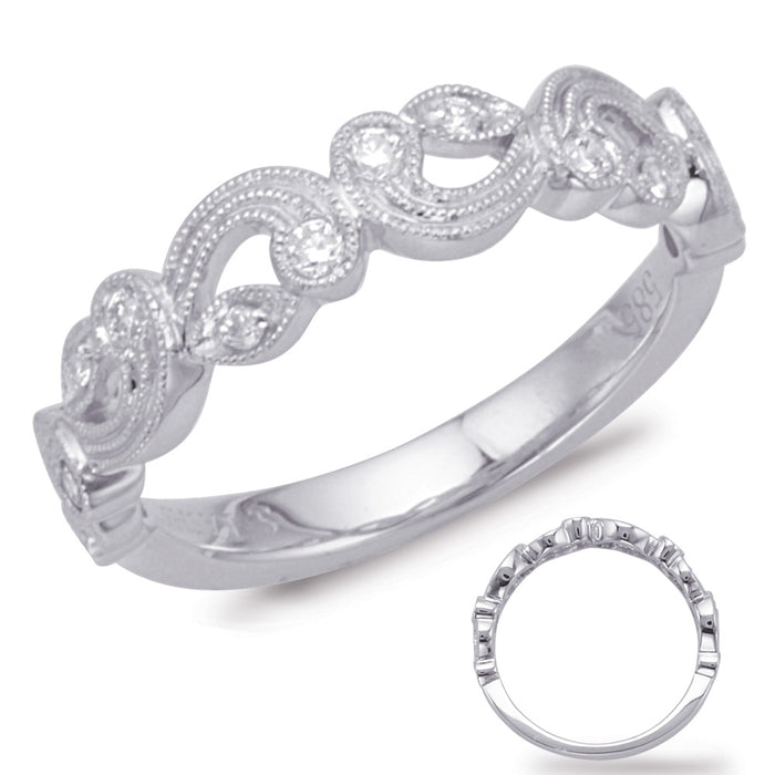 White Gold Matching Band
