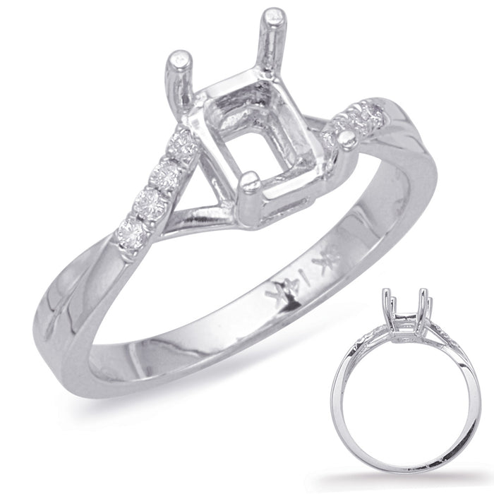 White Gold Engagement Ring