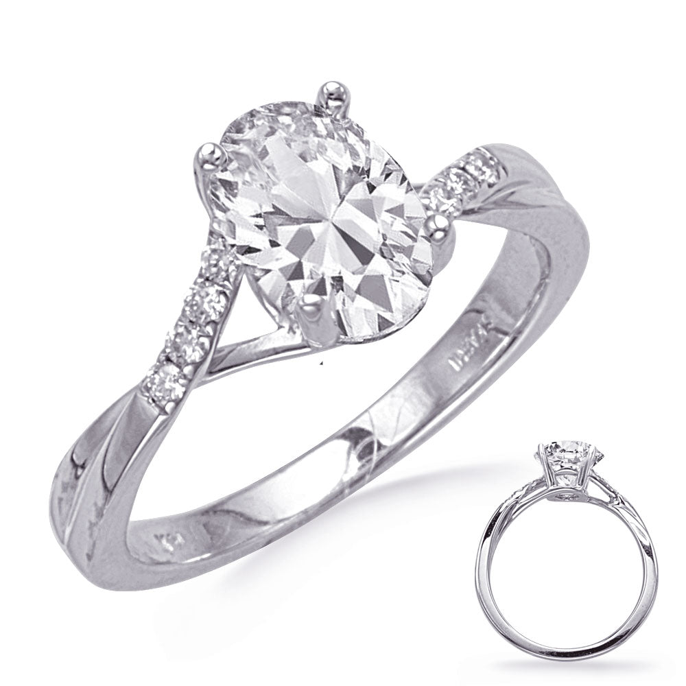 White Gold Engagement Ring