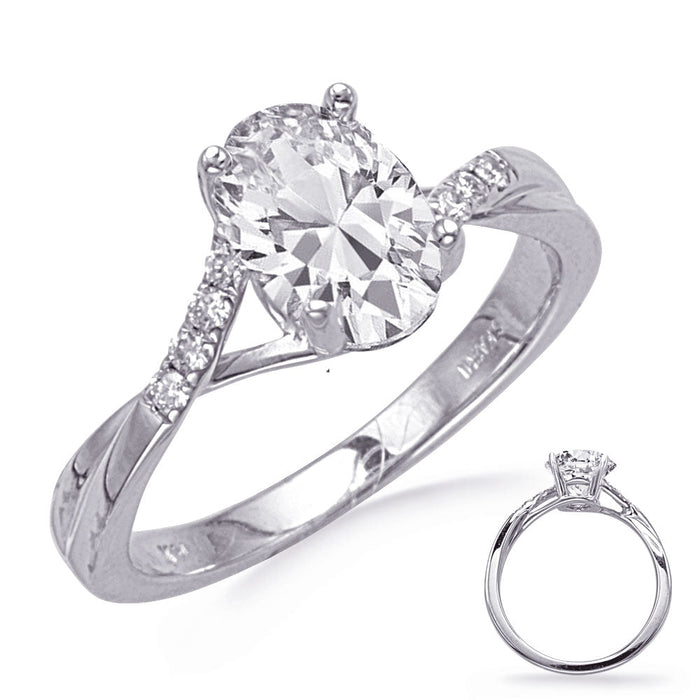 White Gold Engagement Ring