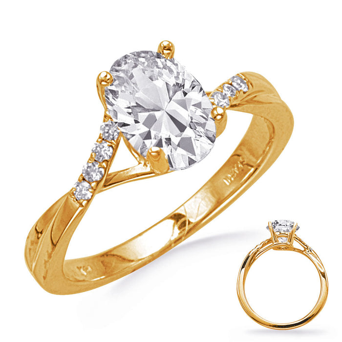Yellow Gold Engagement Ring