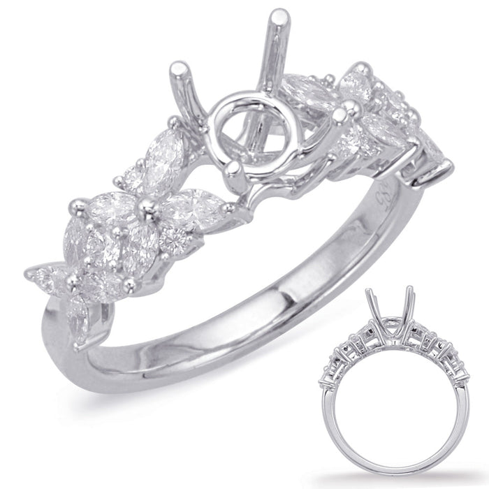 White Gold Engagement Ring