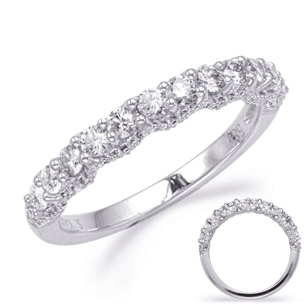 White Gold Wedding Band