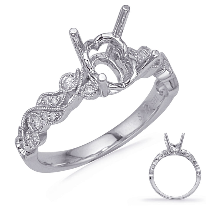 White Gold Engagement Ring