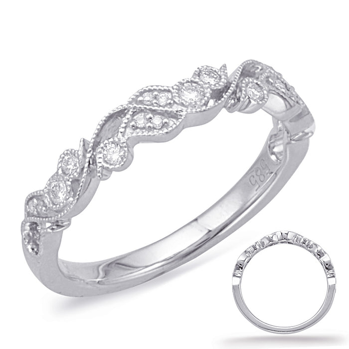 White Gold Wedding Band