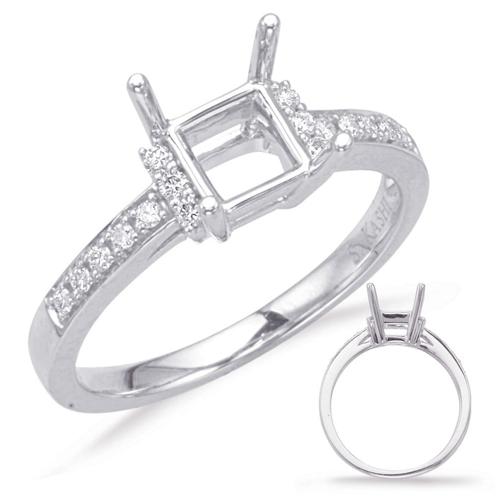 White Gold Engagement Ring