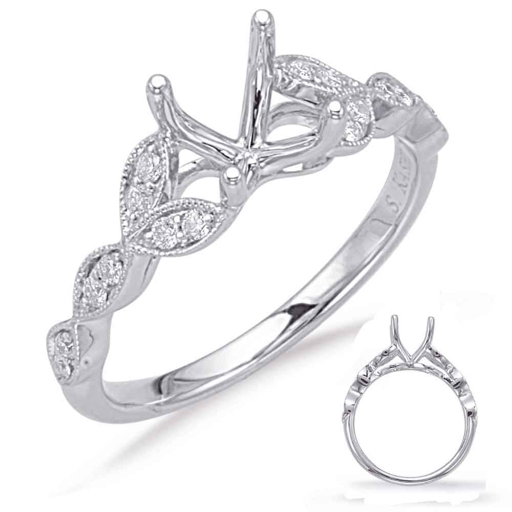 White Gold Engagement Ring
