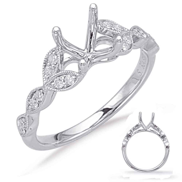 White Gold Engagement Ring