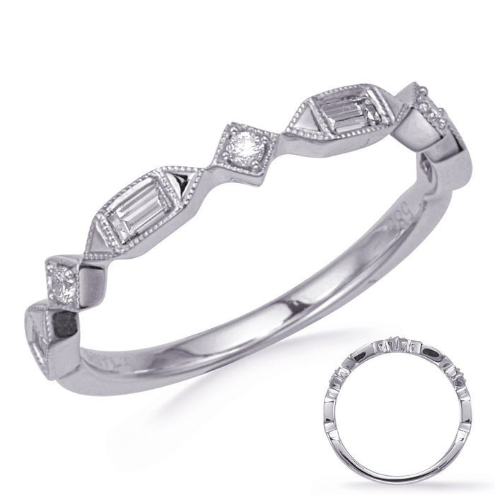 White Gold Diamond Wedding Band