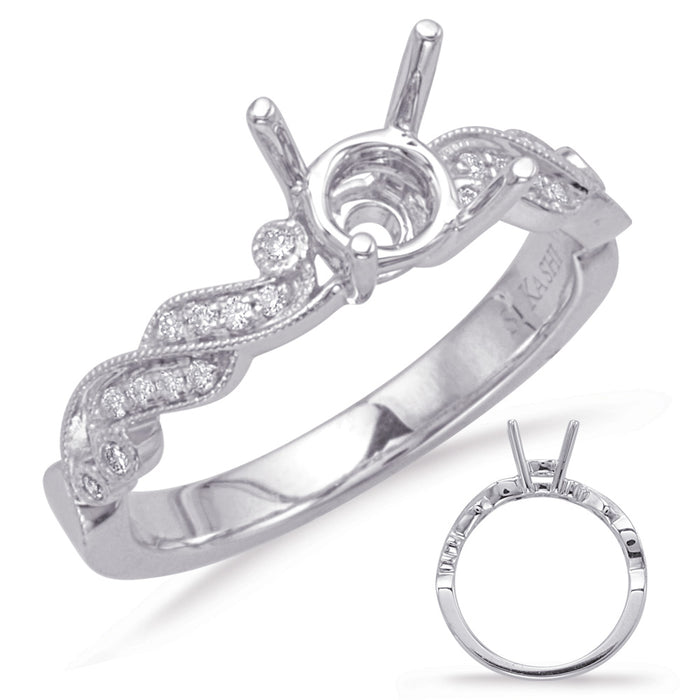 White Gold Engagement Ring
